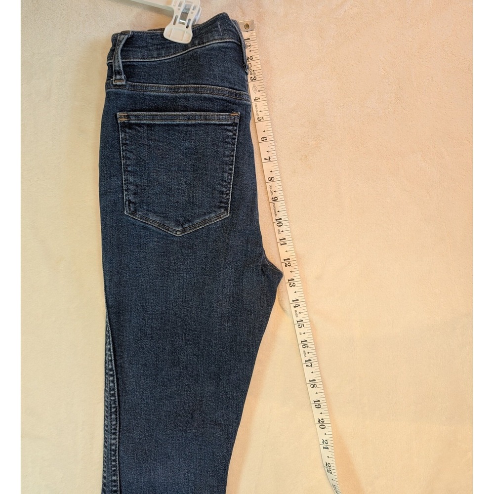Madewell 10" High-Rise Skinny Jeans Dark Wash Denim Womens Size‎ 25 - Picture 10 of 12